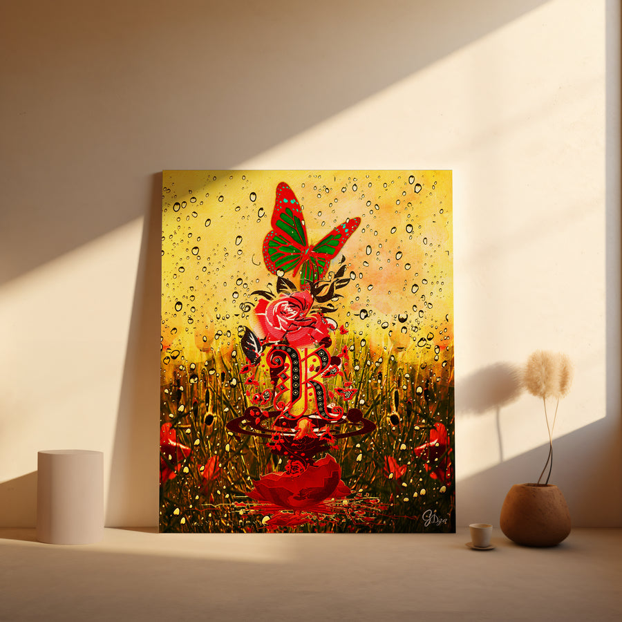 Harlem Rose – African American Art Canvas Print