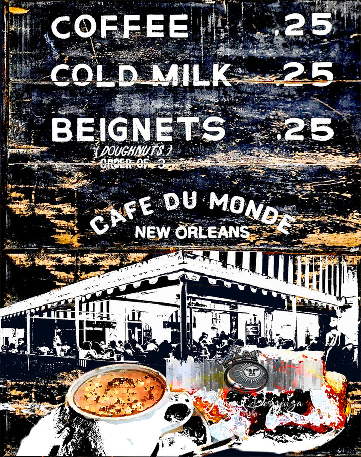 Café du Monde Original  menue