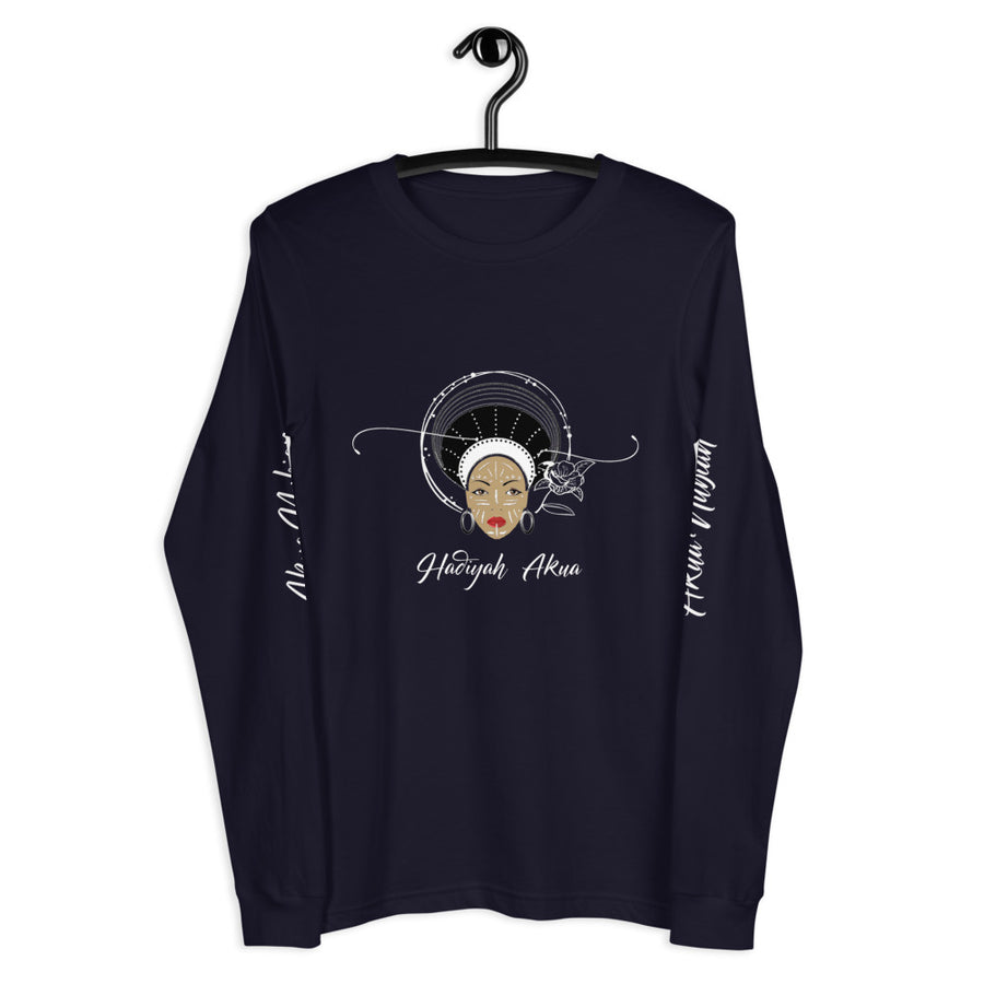 Crown Nubian Unisex Long Sleeve Tee